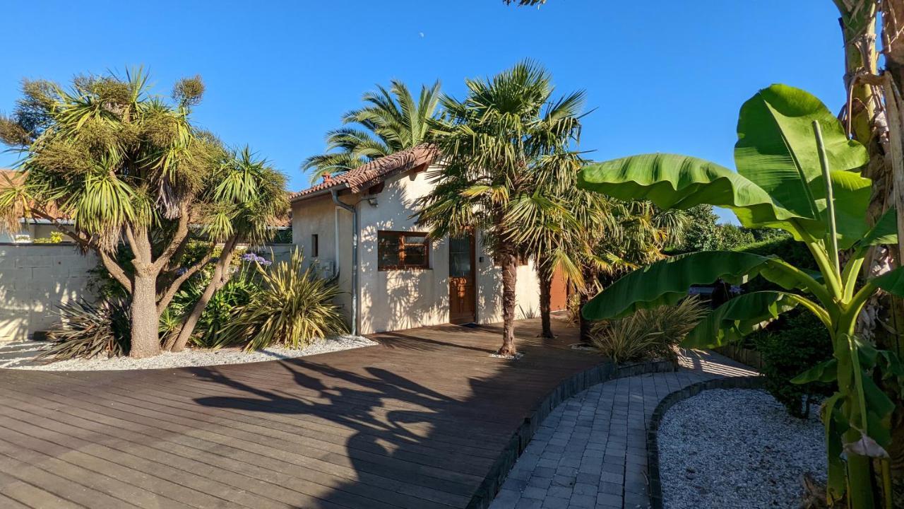 Guest House Au Milieu Des Palmiers Saint-Martin-de-Seignanx المظهر الخارجي الصورة